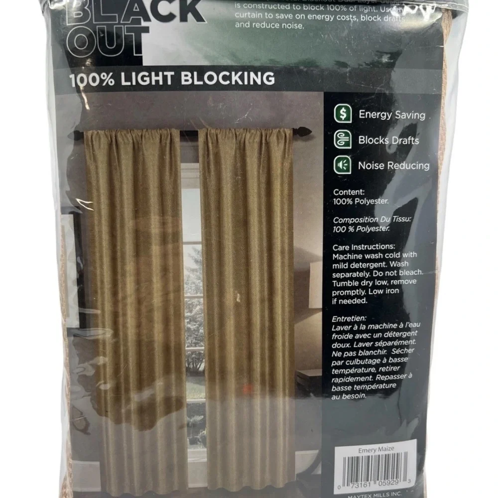 Tan Curtain Panel 95